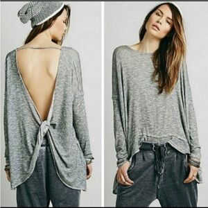 FREE PEOPLE Open Back w a Twist! Size L EUC